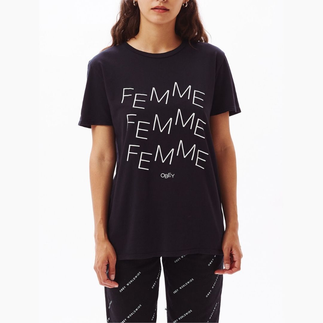 Obey Femme T-shirt - Ghettoblaster